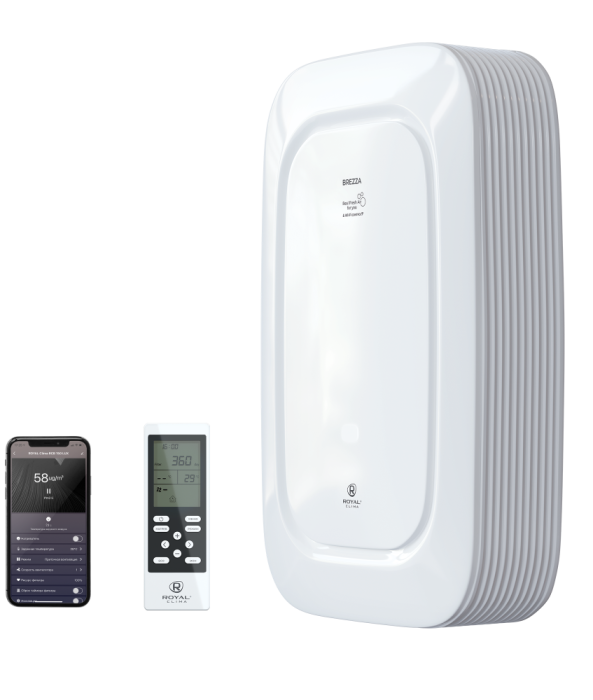 Приточно-очистительный комплекс BREZZA RCB 150 LUX + EH-1000 — изображение 3