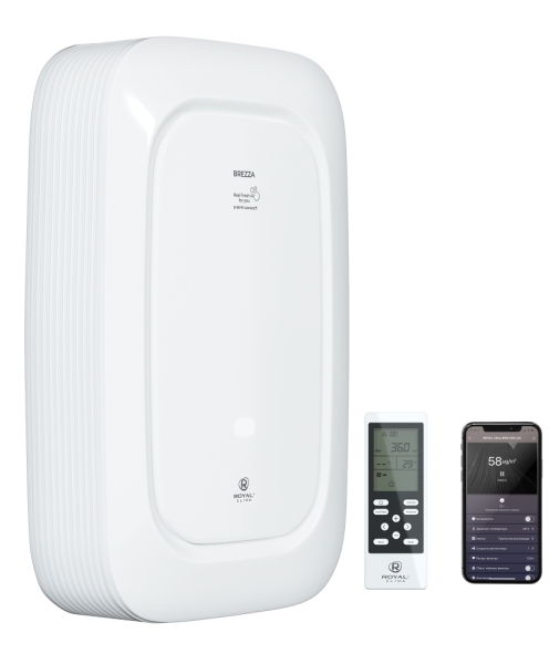 Приточно-очистительный комплекс BREZZA RCB 150 LUX + EH-1000 — изображение 4